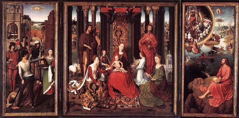 Hans Memling St John Altarpiece